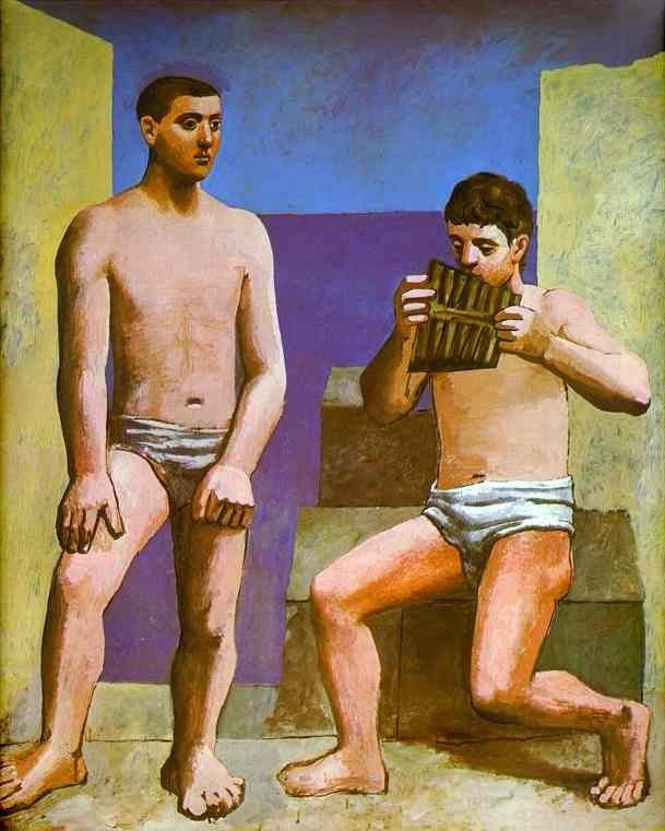 Pablo Picasso The Pipes of Pan